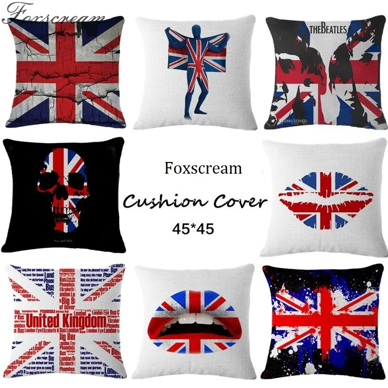 Jack Cushion Cover Home Decor Decortive Pillows Case Throw Pillows Case British flag hug pillowcase For Sofa 45x45cm
Jack Cushion Cover Home Decor Decortive Pillows Case Throw Pillows Case British flag hug pillowcase For Sofa 45x45cm