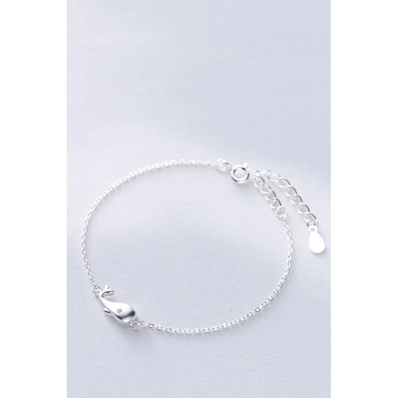 La MaxZa 925 Sterling Silver Animal Cute Whale Bracelet For Women Girls Adjustable Personality Silver 925 Bracelet Woman Fashion
La MaxZa 925 Sterling Silver Animal Cute Whale Bracelet For Women Girls Adjustable Personality Silver 925 Bracelet Woman Fashion