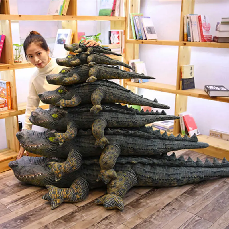 Simulation Crocodile Plush Toy Stuffed Soft Plush Crocodile Pillow Doll Toys for Children Girls Friends Birthday Gift
Simulation Crocodile Plush Toy Stuffed Soft Plush Crocodile Pillow Doll Toys for Children Girls Friends Birthday Gift
