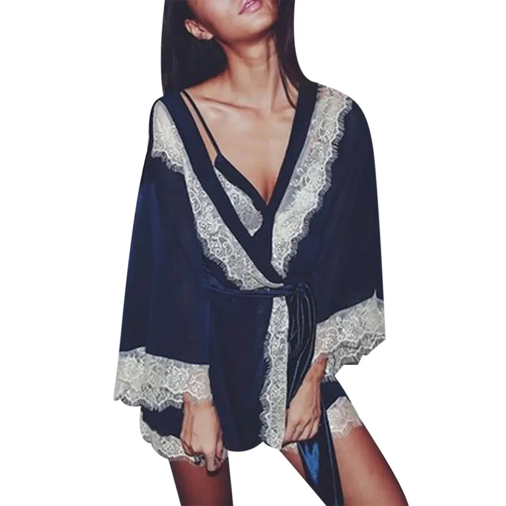 sexy bath kimono robe sleepwear Lace bridesmaid lingerie Plus Size night robes dressing gown bathrobe satin robe szlafrok
sexy bath kimono robe sleepwear Lace bridesmaid lingerie Plus Size night robes dressing gown bathrobe satin robe szlafrok