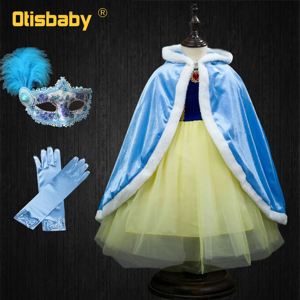 Girls Masquerade Corduroy Dresses Cloak Winter Kids Thick Velvet Cape Fancy Girls Princess Elsa Sofia Rapunzel Belle Cloak Coats
Girls Masquerade Corduroy Dresses Cloak Winter Kids Thick Velvet Cape Fancy Girls Princess Elsa Sofia Rapunzel Belle Cloak Coats