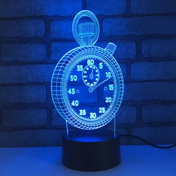Clock LED RGB Night Light 7 Color Change Desk Light Action Figures 1889 Boys Girls Christmas Toys
Clock LED RGB Night Light 7 Color Change Desk Light Action Figures 1889 Boys Girls Christmas Toys