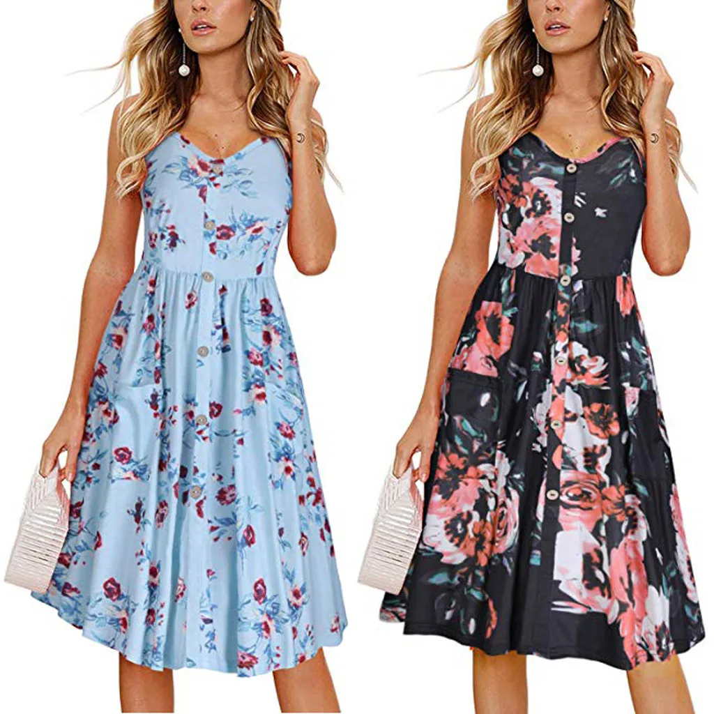 Women Dress 2019 Sexy Women Damask Printing Sleeveless Evening Party Club Dress Beach Dress Party Dress Vestidos Plus Size
Women Dress 2019 Sexy Women Damask Printing Sleeveless Evening Party Club Dress Beach Dress Party Dress Vestidos Plus Size