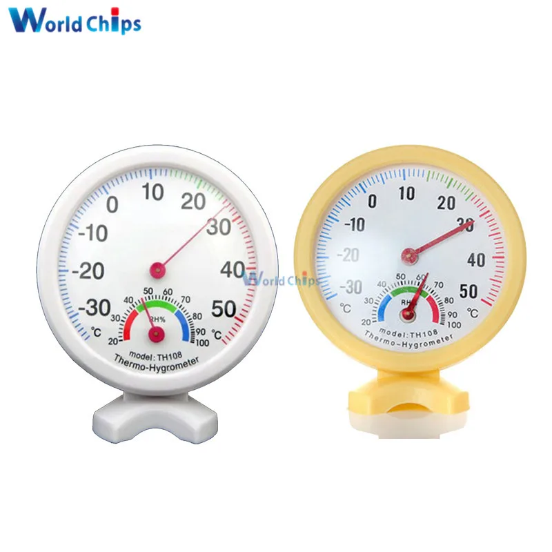 TH108 Mini LCD Digital Thermometer Hygrometer Fridge Freezer Temperature Sensor Humidity Meter Detector Indoor Gauge Instruments
TH108 Mini LCD Digital Thermometer Hygrometer Fridge Freezer Temperature Sensor Humidity Meter Detector Indoor Gauge Instruments