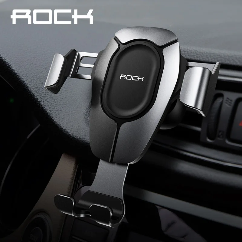 ROCK Gravity Car Holder For Phone in Car Air Vent Clip Mount No Magnetic Mobile Phone Holder Cell Stand Support For iPhone X 7 6
ROCK Gravity Car Holder For Phone in Car Air Vent Clip Mount No Magnetic Mobile Phone Holder Cell Stand Support For iPhone X 7 6