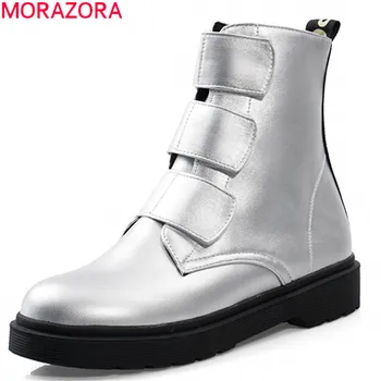 MORAZORA 2019 big size 43 ankle boots for women round toe keep warm autumn winter boots punk low heels casual shoes woman
MORAZORA 2019 big size 43 ankle boots for women round toe keep warm autumn winter boots punk low heels casual shoes woman