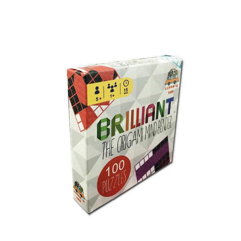 Folding fun children's origami black and white folding puzzle game parent-child space imagination educational toy
Folding fun children's origami black and white folding puzzle game parent-child space imagination educational toy