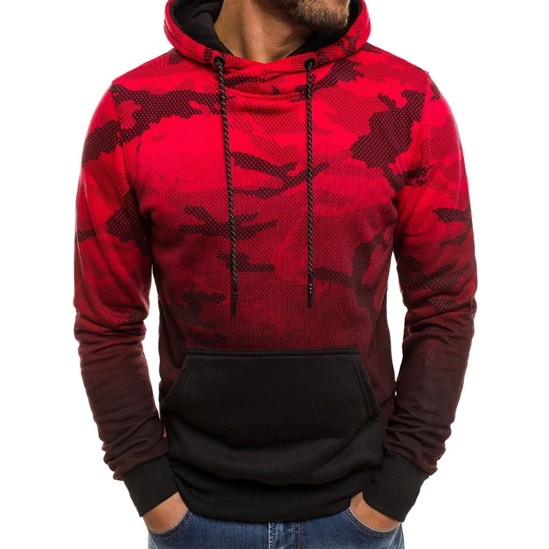 2019 Autumn Camouflage Printed Hoodies Men Tracksuits Fitness Sportwear Hooded Sweatshirts Casual Male Pullover Dropshipping
2019 Autumn Camouflage Printed Hoodies Men Tracksuits Fitness Sportwear Hooded Sweatshirts Casual Male Pullover Dropshipping