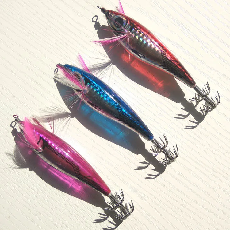 5pcs 10cm/13g New design hard body squid jigs Japan type fishing squid lures Hard fishing lure strong fishing hook
5pcs 10cm/13g New design hard body squid jigs Japan type fishing squid lures Hard fishing lure strong fishing hook