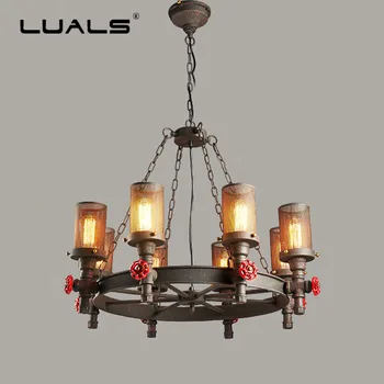 American Vintage Pendant Lights Iron Art Industrial Style Pendant Lamp Themed Restaurant Bar Edison Light Fixtures Art Lighting
American Vintage Pendant Lights Iron Art Industrial Style Pendant Lamp Themed Restaurant Bar Edison Light Fixtures Art Lighting