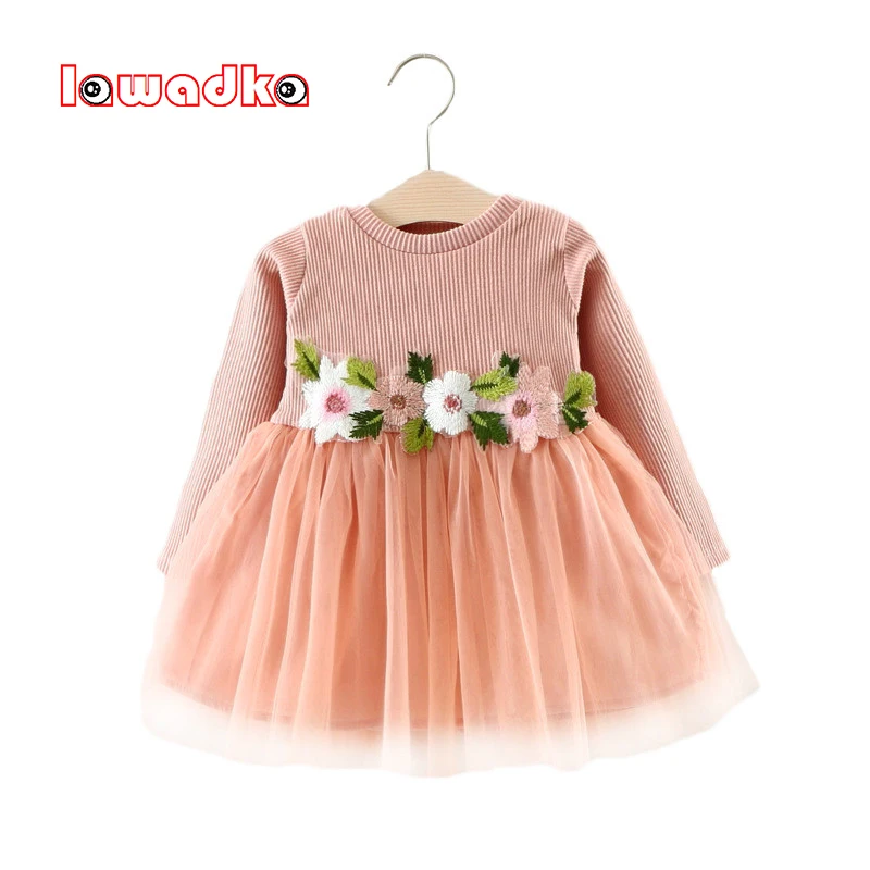 Lawadka Baby Girl Clothes Floral Girl Long-sleeve Dress Princess for Girls Autumn Winter Dresses Party Wedding Dress for Girls
Lawadka Baby Girl Clothes Floral Girl Long-sleeve Dress Princess for Girls Autumn Winter Dresses Party Wedding Dress for Girls