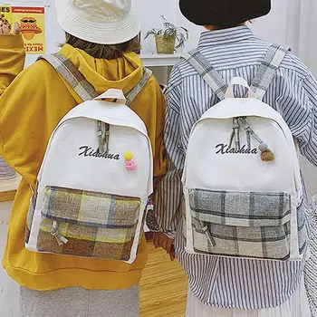 backpack famale 2019 hot New Canvas Backbag fashion wild Large-Capacity Travel Student Bag schoolbags backpack mochila
backpack famale 2019 hot New Canvas Backbag fashion wild Large-Capacity Travel Student Bag schoolbags backpack mochila