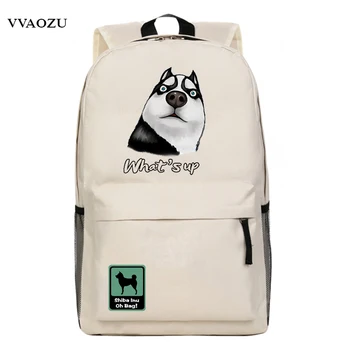 Harajuku Husky Funny Expression Backpack Animal Hiba Inu Doge Knapsack School Shoulder Bag Book Bags Mochila for Teenagers
Harajuku Husky Funny Expression Backpack Animal Hiba Inu Doge Knapsack School Shoulder Bag Book Bags Mochila for Teenagers