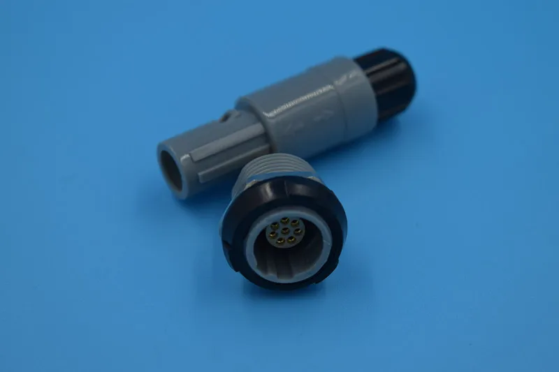 

LEMO connector PAA/PLA, Double positioning pins 40 degrees connector 2 -8 pin , medical connector male and female