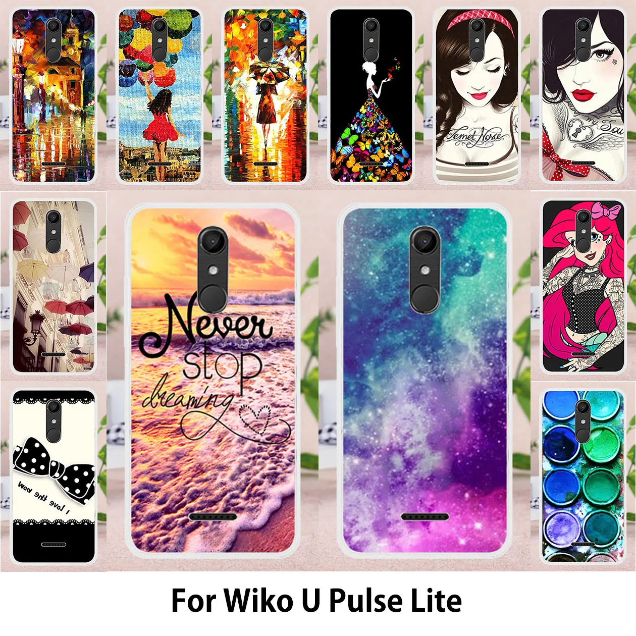 TAOYUNXI Soft TPU Phone Cases For Wiko Upulse Lite U Pulse Lite 5.2 inch overs Umbrella Girls Ballon Bags Candies Phone Back
TAOYUNXI Soft TPU Phone Cases For Wiko Upulse Lite U Pulse Lite 5.2 inch overs Umbrella Girls Ballon Bags Candies Phone Back
