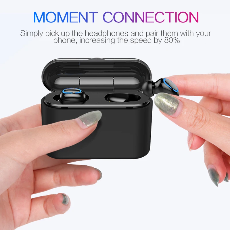 Wireless Bluetooth 5.0 Earphone HBQ-Q32 Earplug Tws Ear Earphone with Cargo Box Earbud Earbuds for Samsung Smart Ear Aid
Wireless Bluetooth 5.0 Earphone HBQ-Q32 Earplug Tws Ear Earphone with Cargo Box Earbud Earbuds for Samsung Smart Ear Aid