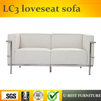 U-BEST Genuine leather le corbusier LC Grand sofa LC3 loveseat, modern style designer hotel reception sofa
U-BEST Genuine leather le corbusier LC Grand sofa LC3 loveseat, modern style designer hotel reception sofa