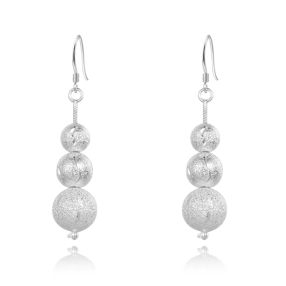 promotion sale 925 sterling silver beads ball drop earrings for women fashion jewelry accessories gifts
promotion sale 925 sterling silver beads ball drop earrings for women fashion jewelry accessories gifts