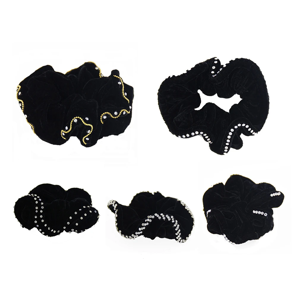 1 Piece Girl's Elegant Fashion Rhinestone Velvet Scrunchie Ponytail Holder Elastic Hair Bun Hair Accessories
1 Piece Girl's Elegant Fashion Rhinestone Velvet Scrunchie Ponytail Holder Elastic Hair Bun Hair Accessories