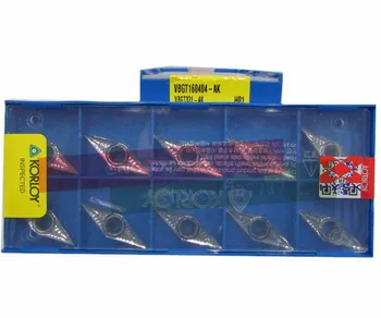 10PCS VBGT160402/VBGT160404-AK H01Turning carbide inserts for SVJBR/SVVBN/SVUBR,Suitable for processing of Aluminium&Copper
10PCS VBGT160402/VBGT160404-AK H01Turning carbide inserts for SVJBR/SVVBN/SVUBR,Suitable for processing of Aluminium&Copper