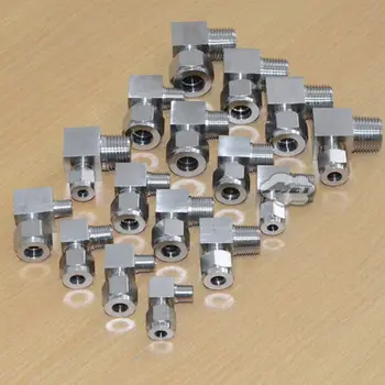 New 1/2" NPT To 16mm Compression Male Elbow Double Ferrule Stainless Steel 304 Fittings
New 1/2" NPT To 16mm Compression Male Elbow Double Ferrule Stainless Steel 304 Fittings