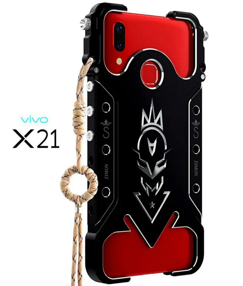 Zimon ЧЕХОЛ ДЛЯ VIVO X21 задний Чехол для мобильного телефона с отпечатком пальца