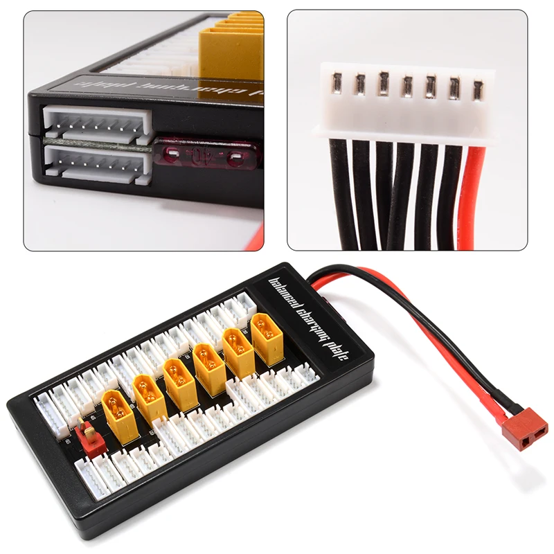 2 S 6 Lipo параллельная зарядная плата/зарядная пластина с Т образным разъемом XT60