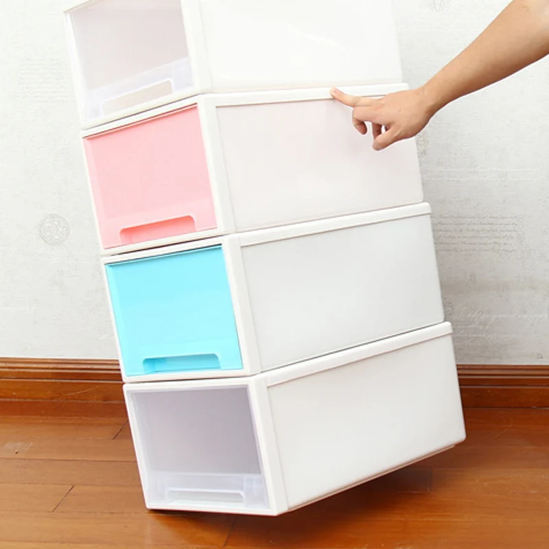 Useful Underwear Socks Plastic Home Storage Box Drawer Kitchen Single Layer Superimposed Cosmetics Finishing Large Capacity
Useful Underwear Socks Plastic Home Storage Box Drawer Kitchen Single Layer Superimposed Cosmetics Finishing Large Capacity