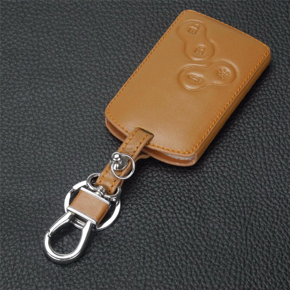 Remote 4 B Leather Key Case Cover For Renault Koleos Laguna 2 3 Megane 1 2 3 Sandero Scenic Captur Clio Duster Fluence
Remote 4 B Leather Key Case Cover For Renault Koleos Laguna 2 3 Megane 1 2 3 Sandero Scenic Captur Clio Duster Fluence