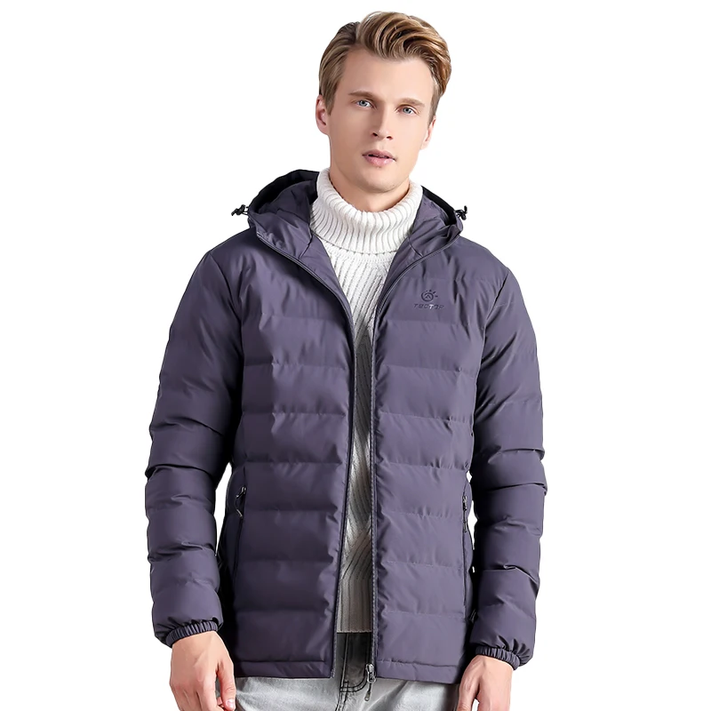 2018 Winter Polyester fiber Cotton-padded Jackets Men Hooded Polyester padded Coats Thermal Windproof Men's Hiking Jackets S-3XL 
2018 Winter Polyester fiber Cotton-padded Jackets Men Hooded Polyester padded Coats Thermal Windproof Men's Hiking Jackets S-3XL