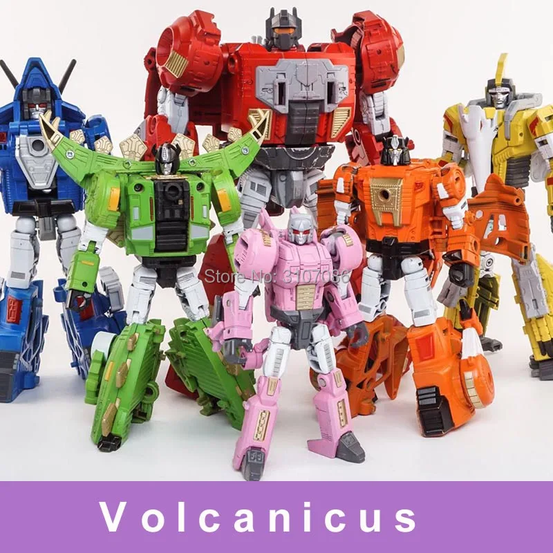 G1 Transformation Volcanicus dinobot Alloy Oversize 6IN1 Dinosaur Action Figure Robot Toys
G1 Transformation Volcanicus dinobot Alloy Oversize 6IN1 Dinosaur Action Figure Robot Toys