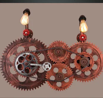 DOXA Loft Style Industrial Gear Vintage Wall Light For Home Antique Water Pipe Lamp Bedside Edison Wall Sconces Lampara Pared
DOXA Loft Style Industrial Gear Vintage Wall Light For Home Antique Water Pipe Lamp Bedside Edison Wall Sconces Lampara Pared