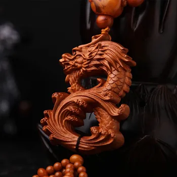 (3pcs)Peachwood hangs a dragon statue of the dragon statue to protect the safety of the fine wind bells.
(3pcs)Peachwood hangs a dragon statue of the dragon statue to protect the safety of the fine wind bells.