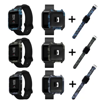 For Amazfit Bip Strap Camouflage Watchband For Xiaomi Amazfit Bip Youth TPU Case Cover + Silicone Bracelet Replacement Wristband
For Amazfit Bip Strap Camouflage Watchband For Xiaomi Amazfit Bip Youth TPU Case Cover + Silicone Bracelet Replacement Wristband