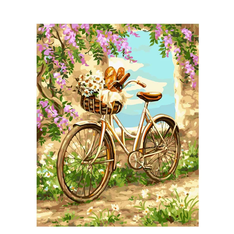 Bicycle Hand Made Paint High Quality Canvas Beautiful Painting By Numbers Surprise Gift Great Accomplishment
Bicycle Hand Made Paint High Quality Canvas Beautiful Painting By Numbers Surprise Gift Great Accomplishment