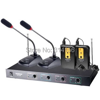 Takstar TC-4R VHF Wireless Microphone 2 Body-pack mic+2 Conference mic for Broadcasting, program hosting, outdoor activities
Takstar TC-4R VHF Wireless Microphone 2 Body-pack mic+2 Conference mic for Broadcasting, program hosting, outdoor activities