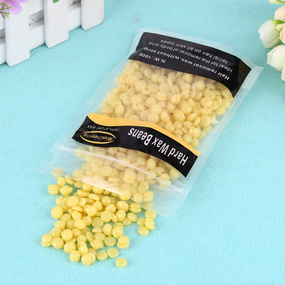 100g Honey Flavor Brazilian Hot Film Hard Wax Beans No Strip Depilatory Wax Pellet Hair Removal Hard Wax Beads Hair Epilation
100g Honey Flavor Brazilian Hot Film Hard Wax Beans No Strip Depilatory Wax Pellet Hair Removal Hard Wax Beads Hair Epilation