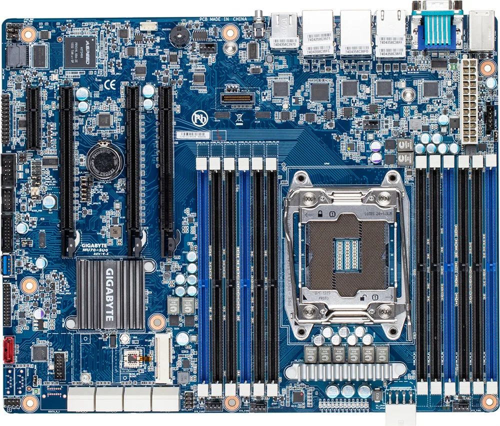For GIGABYTE GA-MU70-SU0 MU70-SU0 Motherboard C612 LGA2011 V3 DDR4 Support E5 V4 Server Workstation Desktop Board
For GIGABYTE GA-MU70-SU0 MU70-SU0 Motherboard C612 LGA2011 V3 DDR4 Support E5 V4 Server Workstation Desktop Board