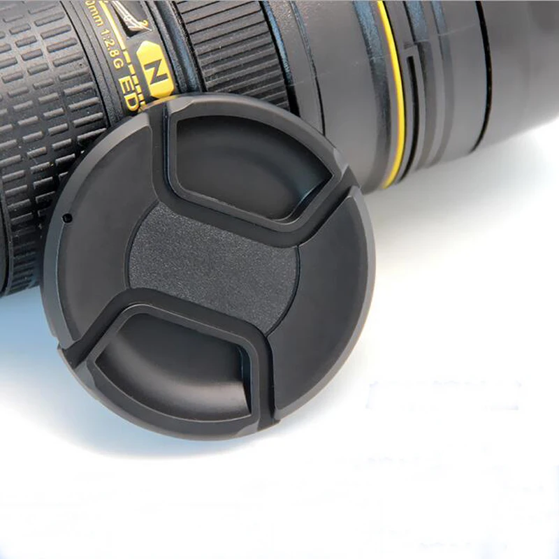 10 PCS Universal DSLR Camera Lens Cap Protection Cover 49/52/55/58/62/67/72/77/82mm
10 PCS Universal DSLR Camera Lens Cap Protection Cover 49/52/55/58/62/67/72/77/82mm