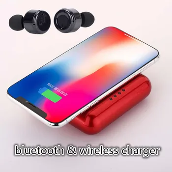 X4T bluetooth stereo earphones wireless headphones with 5200mAh battery power bank wireless charger for iphone android samsung
X4T bluetooth stereo earphones wireless headphones with 5200mAh battery power bank wireless charger for iphone android samsung