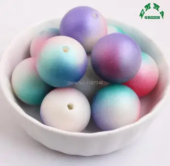 Round Acrylic Gradient Spacer Loose Beads Matte Imitation Pearl For DIY Jewelry Making Bracelet Accessories Jewelry Findings
Round Acrylic Gradient Spacer Loose Beads Matte Imitation Pearl For DIY Jewelry Making Bracelet Accessories Jewelry Findings