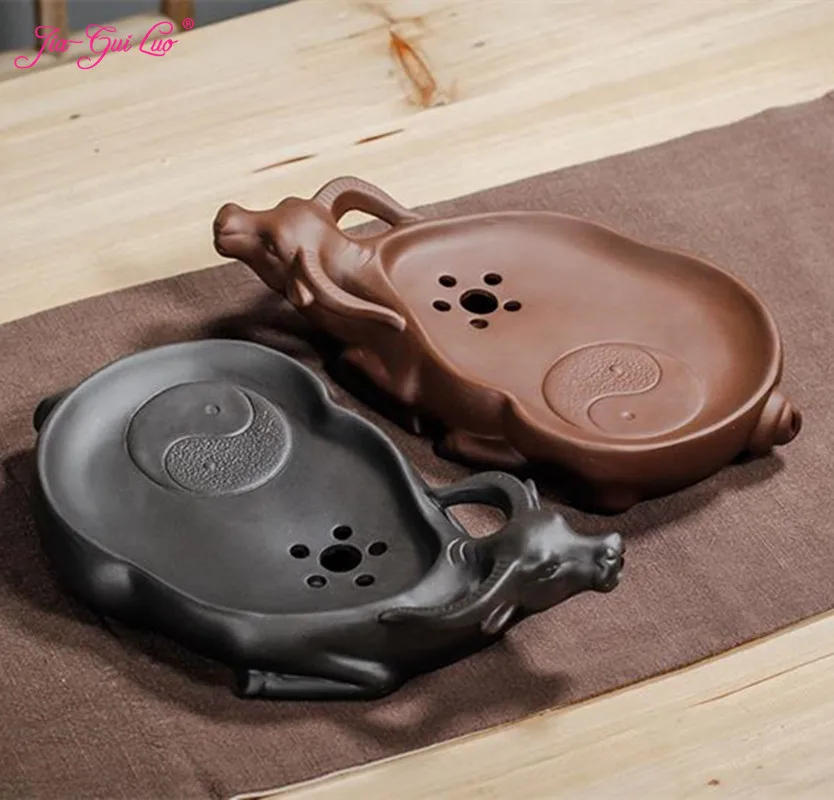 JIA-GUI LUO Chinese Tea Set Purple Clay Cattle Style Tea Tray Room Decoration Kitchen Accessories Thanksgiving F009
JIA-GUI LUO Chinese Tea Set Purple Clay Cattle Style Tea Tray Room Decoration Kitchen Accessories Thanksgiving F009