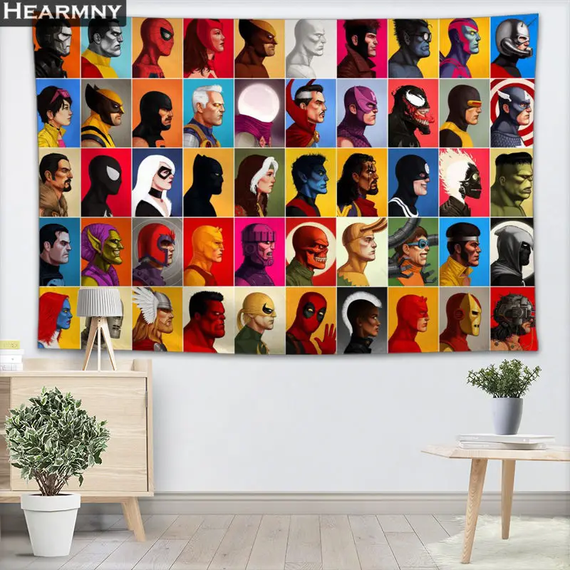 HEARMNY Marvel Tapestry Wall Hanging Decor Tapestry Show Piece For Home Decoration Camping Tent Travel Sleeping Pad
HEARMNY Marvel Tapestry Wall Hanging Decor Tapestry Show Piece For Home Decoration Camping Tent Travel Sleeping Pad