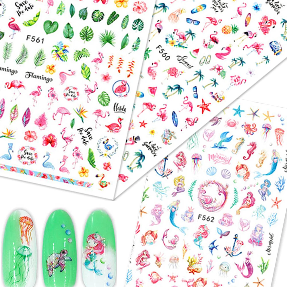 1 Sheet Water Transfers Nails Sticker Summer Mixed Floral Geometric Animal Decals Tattoos Sliders Manicure Art Accessories
1 Sheet Water Transfers Nails Sticker Summer Mixed Floral Geometric Animal Decals Tattoos Sliders Manicure Art Accessories
