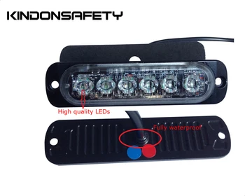 10PCS Free shipping by Fedex! 18W slim and bright LED strobelight, warning light, grille surface mount, 6pcs 3W LEDs, DC9-30V
10PCS Free shipping by Fedex! 18W slim and bright LED strobelight, warning light, grille surface mount, 6pcs 3W LEDs, DC9-30V