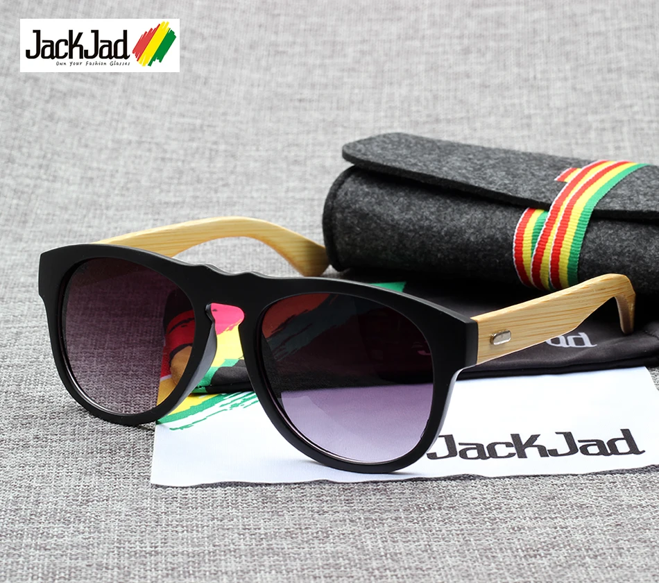 JackJad 2018 Fashion Bamboo Leg Aviation Style Sunglasses Men Vintage Classic Gradient Sun Glasses Brand Design Oculos De Sol
JackJad 2018 Fashion Bamboo Leg Aviation Style Sunglasses Men Vintage Classic Gradient Sun Glasses Brand Design Oculos De Sol