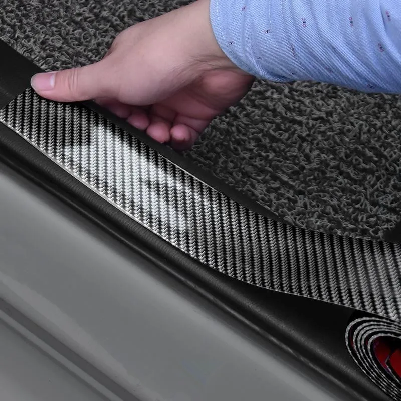 Carbon Fiber Rubber Styling Door Sill Protection Decals Car Styling Accessories For BMW Audi Mercedes Benz Lexus Volkswagen Etc
Carbon Fiber Rubber Styling Door Sill Protection Decals Car Styling Accessories For BMW Audi Mercedes Benz Lexus Volkswagen Etc