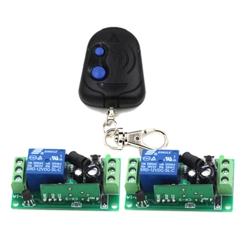 DC 12V 1CH Channel Wireless RF 1 Transmitter 2 Receiver Remote Control Switch Transmitter Receiver 3395
DC 12V 1CH Channel Wireless RF 1 Transmitter 2 Receiver Remote Control Switch Transmitter Receiver 3395