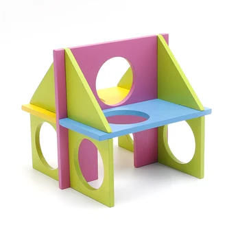 Nice 1 pc Colful Pet Toys f Small Animals Wooden Funny Fun Gym Playground Exercise Safe Toy f Mouse Rat Hamster
Nice 1 pc Colful Pet Toys f Small Animals Wooden Funny Fun Gym Playground Exercise Safe Toy f Mouse Rat Hamster