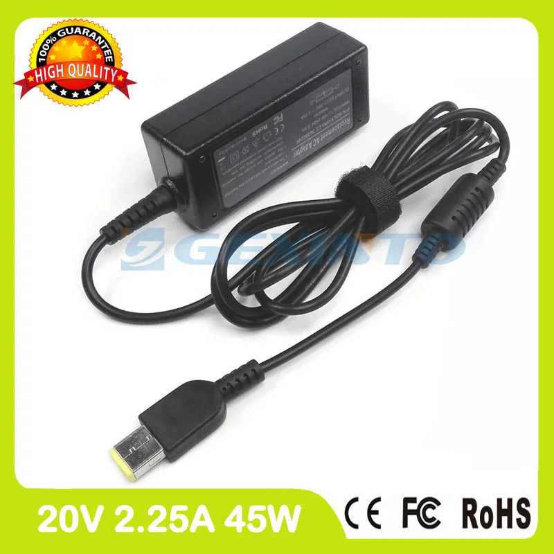 Зарядное устройство для Lenovo 20 в 36200281 а 0B47035 45N0473 45N0474 36200602 0B47036 0B47037 адаптер